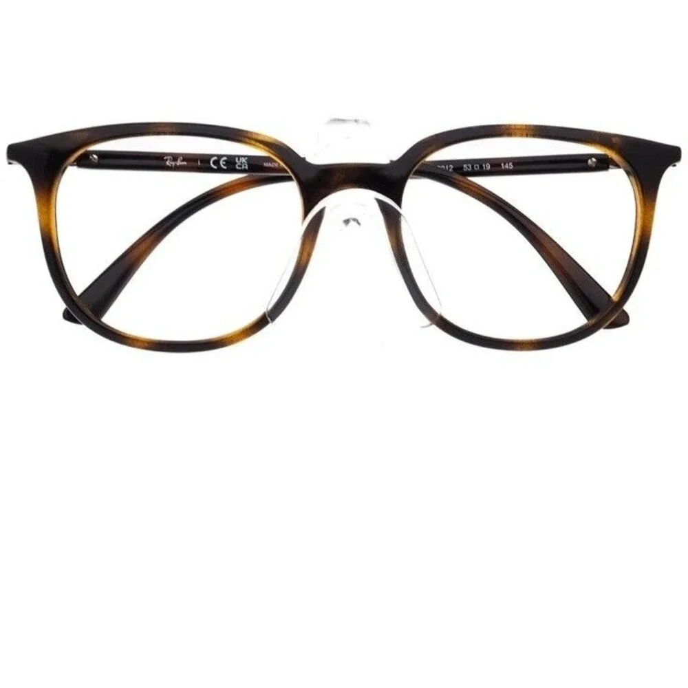 Ray-Ban Eyeglasses RB 7190 2012 Polished Havana Square Frame 53 19 145